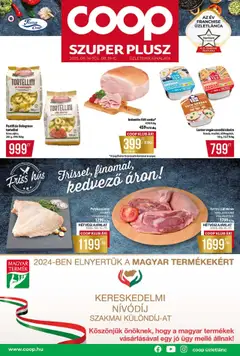 COOP - Szuper Plusz / Tisza - amely érvényes a következő dátumtól: 14.08.2025