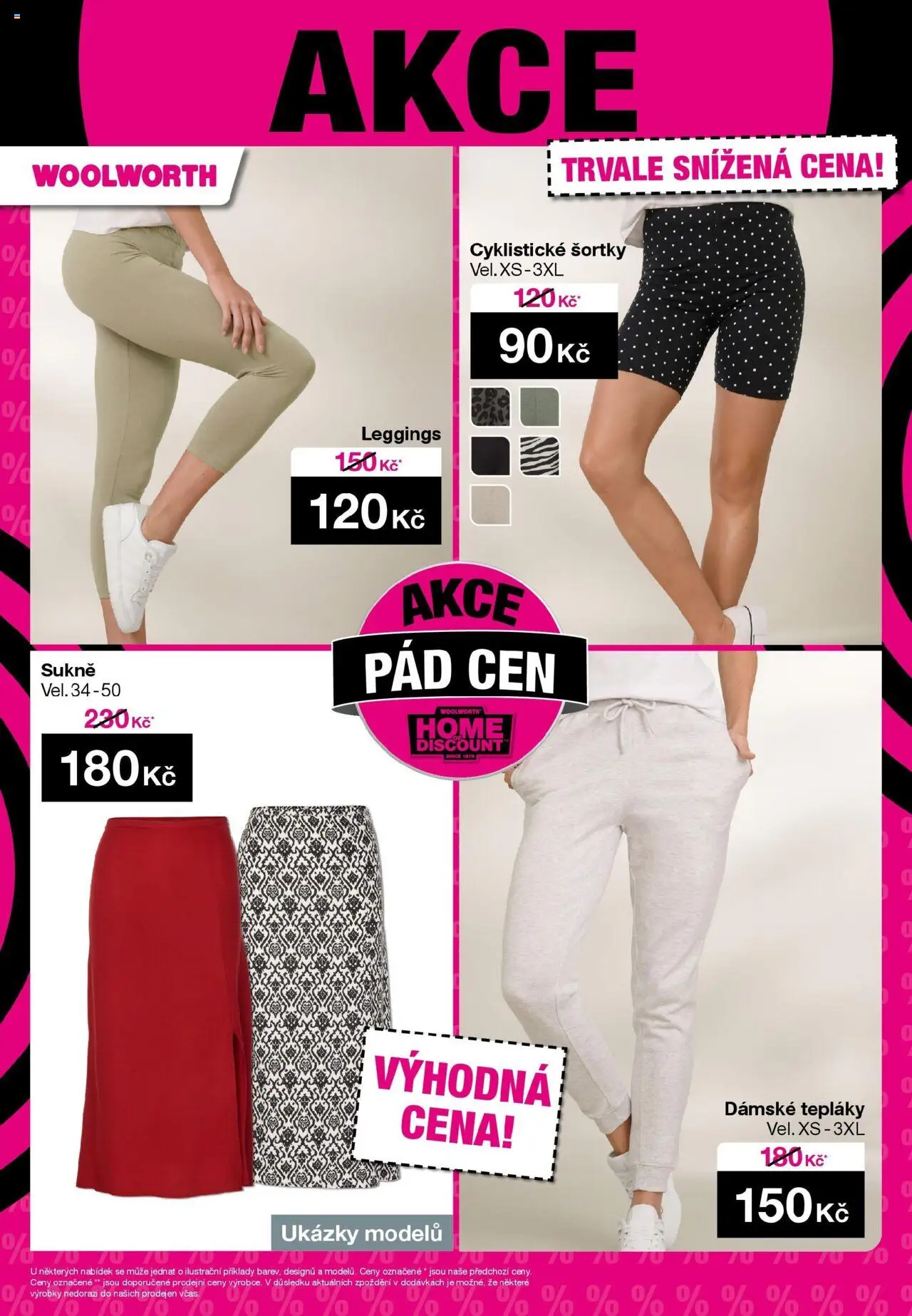 Woolworth leták od 08.08.2025 - akční nabídka | Strana: 17 | Produkty: Sukně, Tepláky