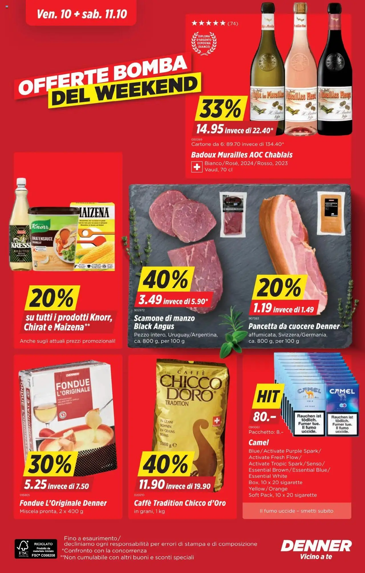 Denner Aktionen IT – gültig ab 07.10.2025 | Seite: 24 | Produkte: Fondue