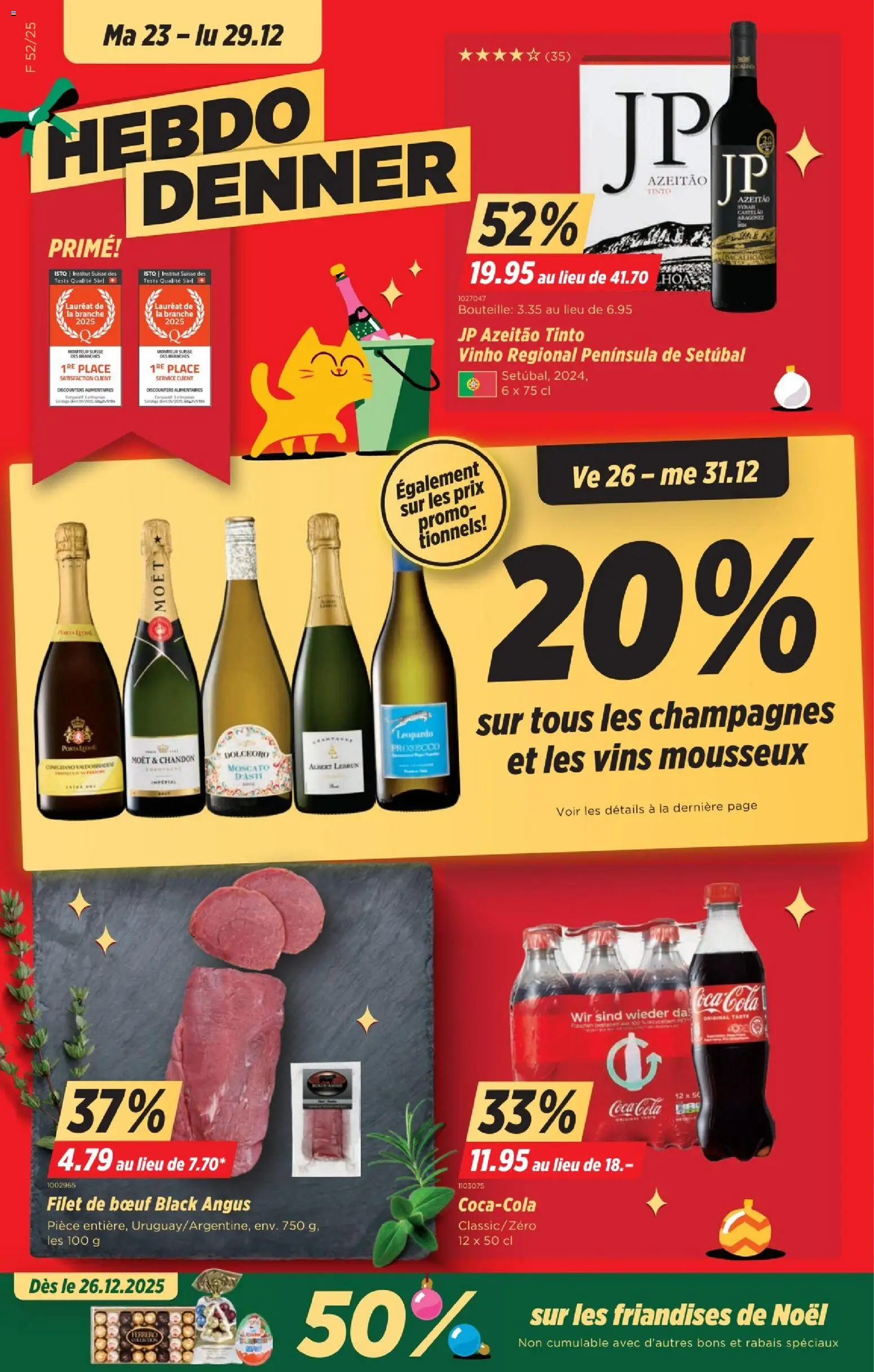 Denner Aktionen FR – gültig ab 23.12.2025 | Seite: 1 | Produkte: Coca Cola