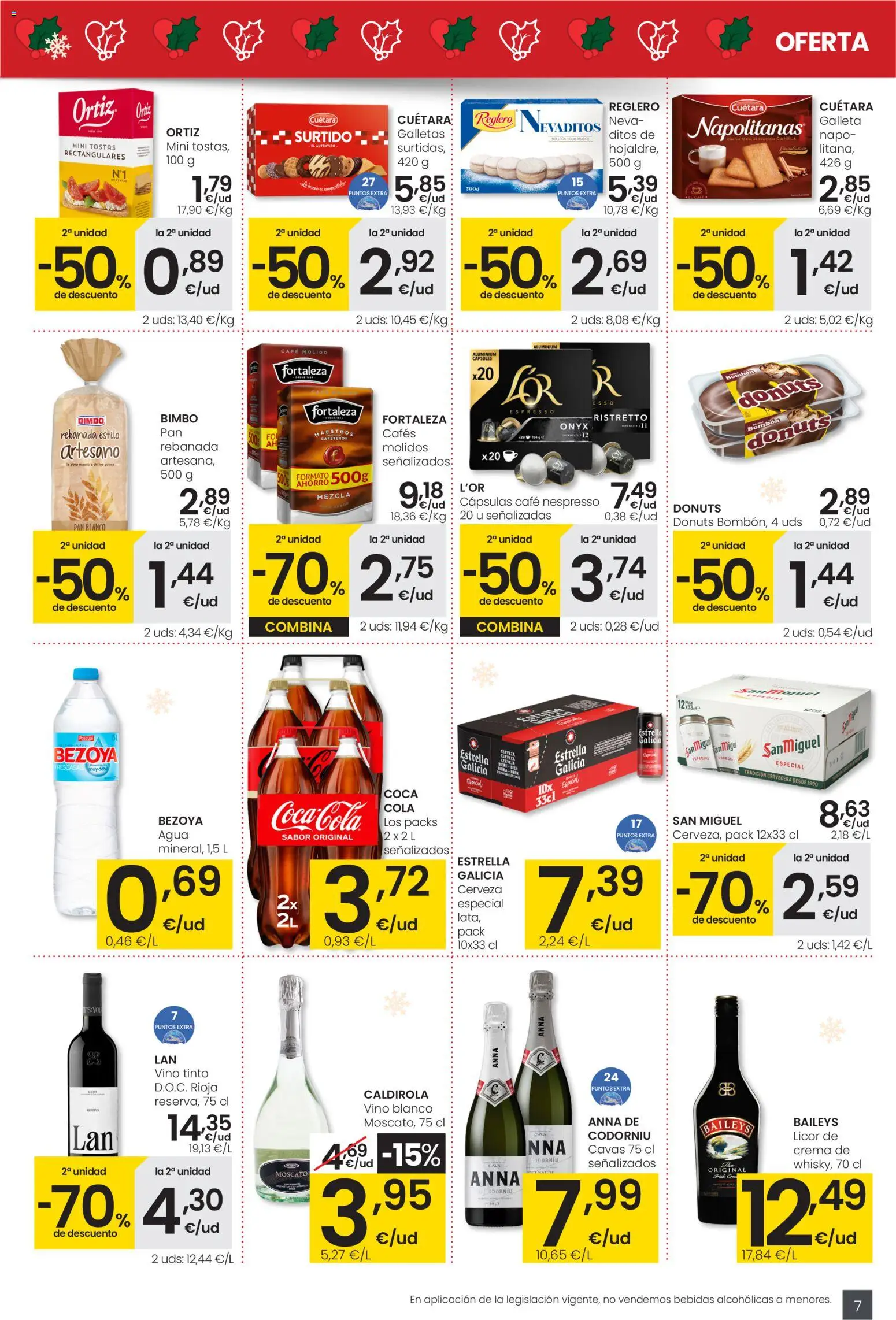 Eroski - Ofertón Navidad Aliprox │ válido desde el 27.11.2025 | Página: 7 | Productos: Licor, Café, Café molido, Crema