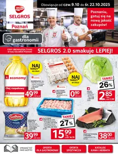 Pogląd oferty "Selgros cash&carry Gazetka - Poznań oferta dla gastronomii" - ważna od 09.10.2025