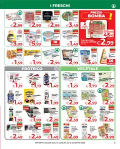 Volantino Eurospar del 31.07.2025 | Pagina: 9 | Prodotti: Riso, Bresaola, Stracchino, Cacao