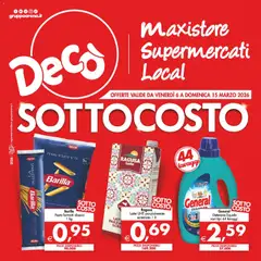 Anteprima del volantino Decò volantino Maxistore, Supermercati, Local Sicilia valido a partire dal 06.03.2026