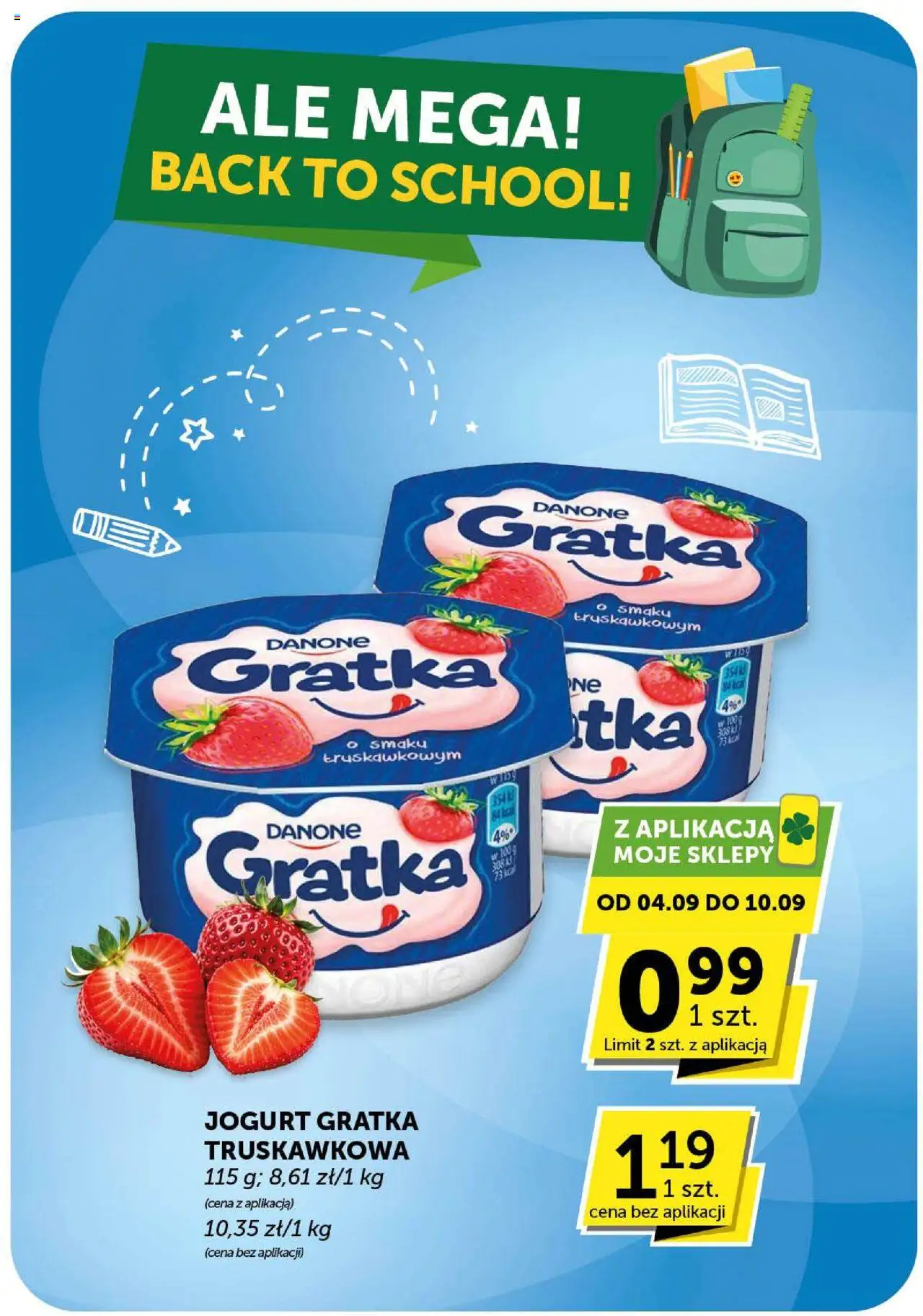 ABC Gazetka - Market od 04.09.2025 | Strona: 20 | Produkty: Jogurt