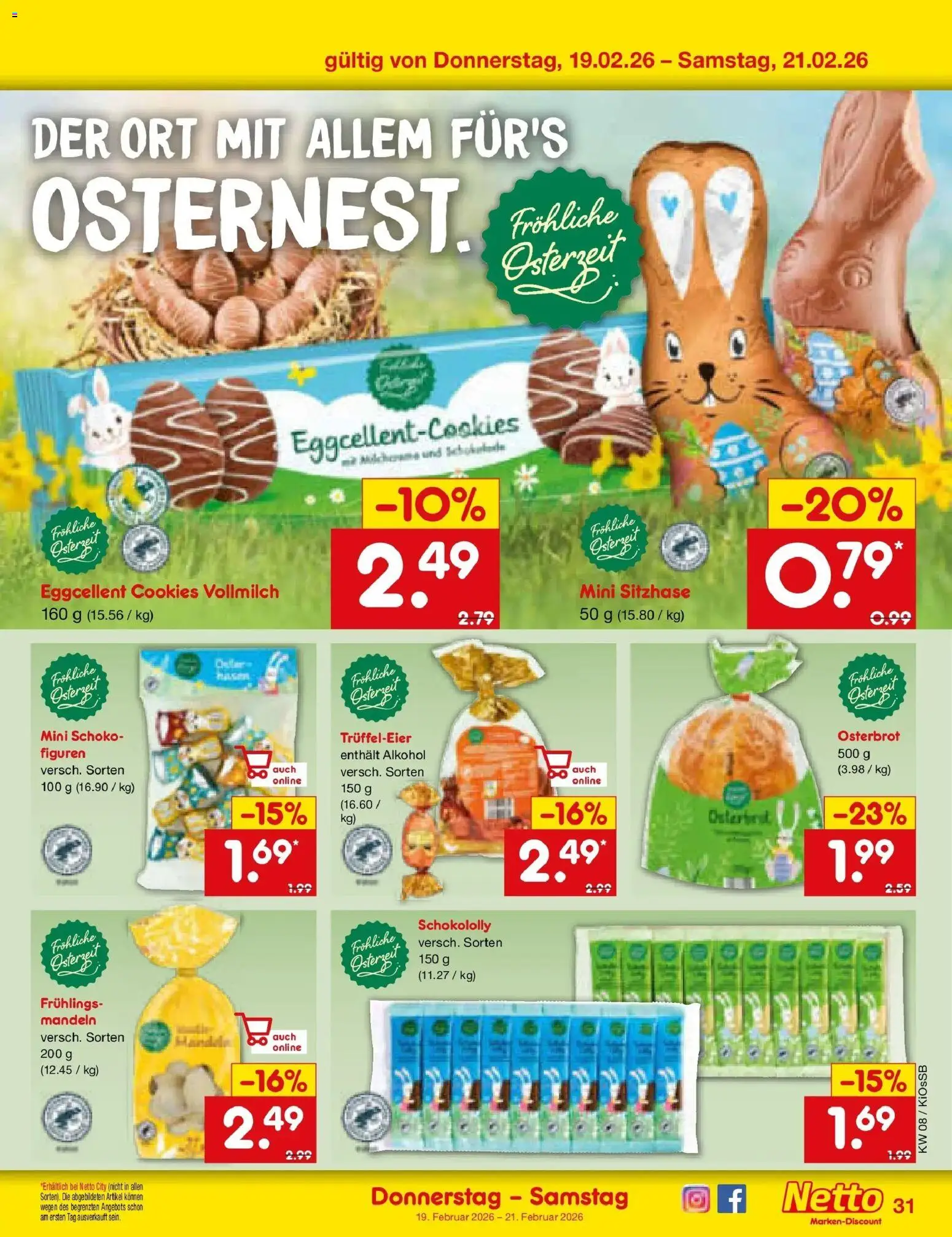 Netto Marken-Discount - Netto: Wochenangebote – gültig ab 15.02.2026 | Seite: 45