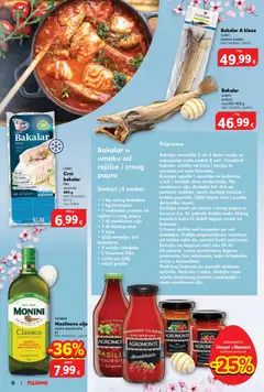 Katalog Delicije Plodine - Pregled kataloga iz trgovine Plodine, vrijedi od 18.03.2026 | Stranica: 8 | Proizvodi: Vino, Maslinovo ulje, Krumpir, Češnjak