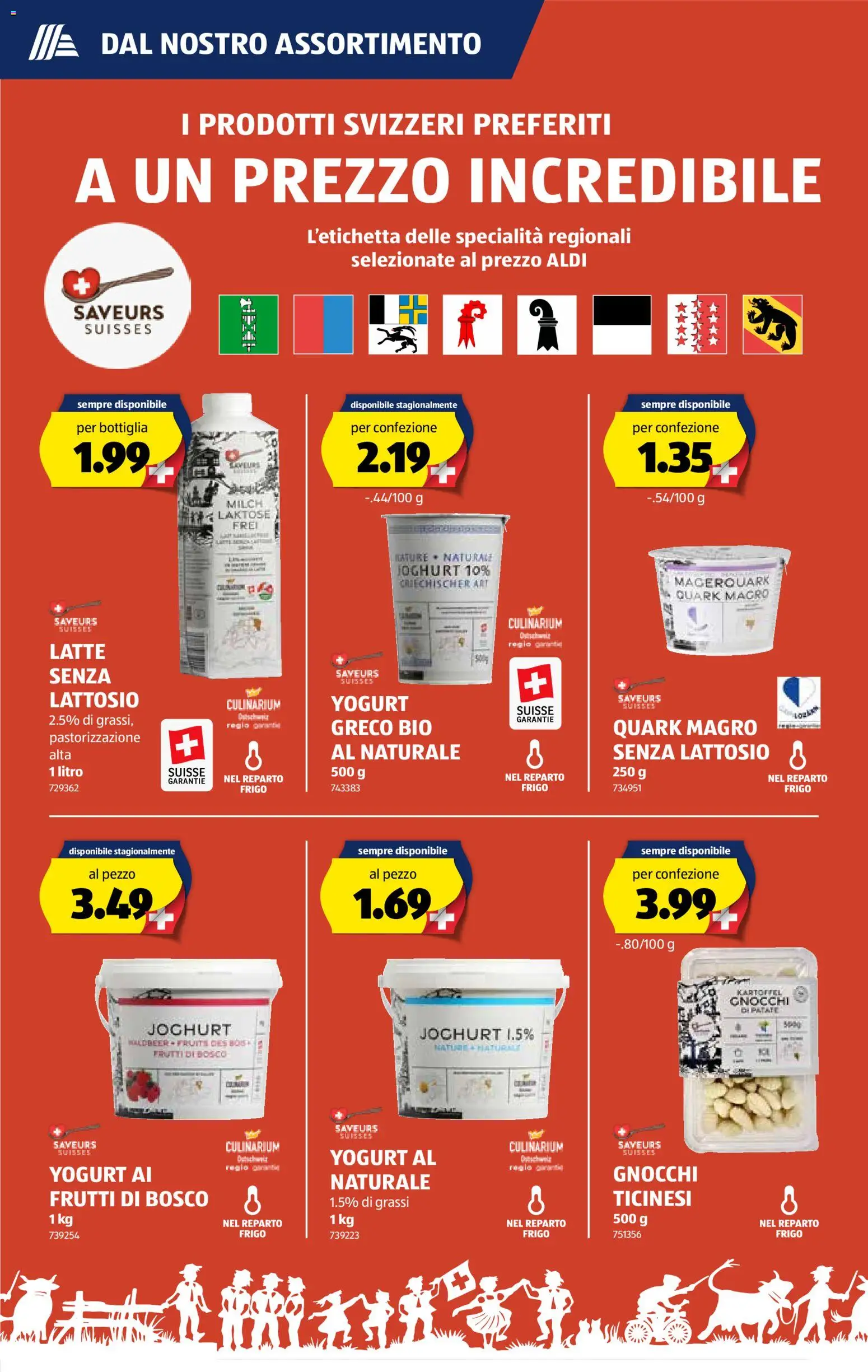 Aldi Aktionen IT – gültig ab 08.01.2026 | Seite: 17 | Produkte: Quark, Milch, Joghurt