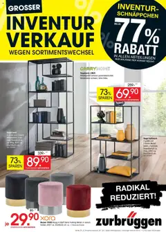 Zurbrüggen - Zurbrüggen: Großer Inventurverkauf ab 18.05.2025 gültig