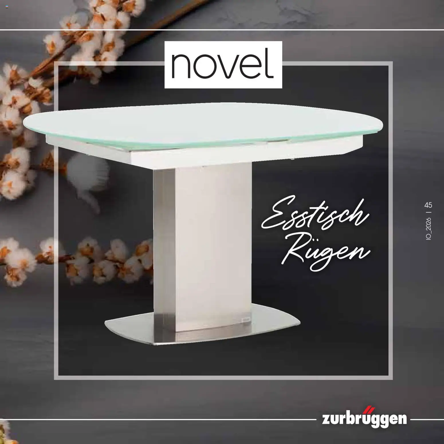 Zurbrüggen Oster-Journal – gültig ab 23.03.2026 | Seite: 45 | Produkte: Esstisch