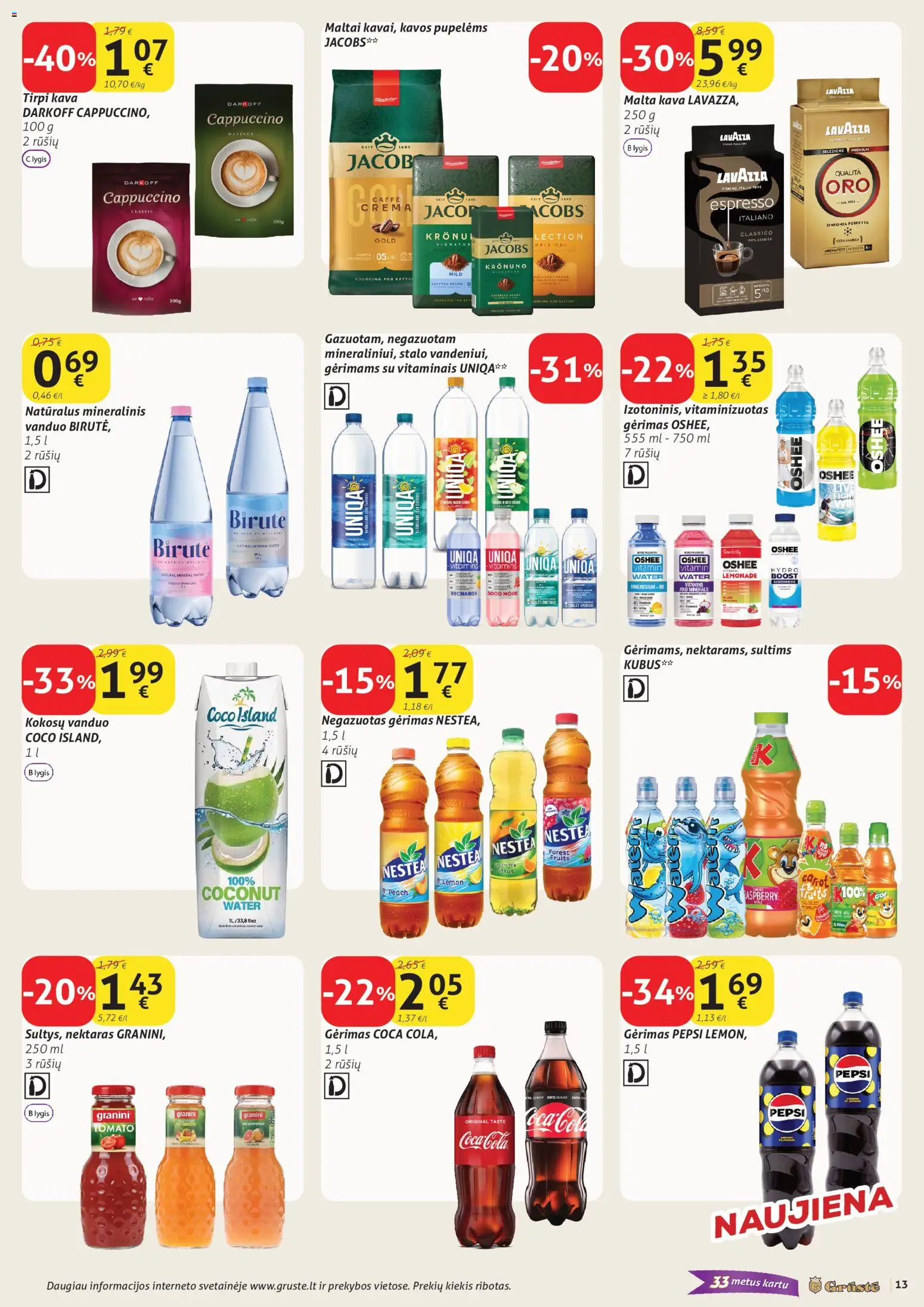 GRUSTE akcijos nuo 21.03.2026 | Puslapis: 13