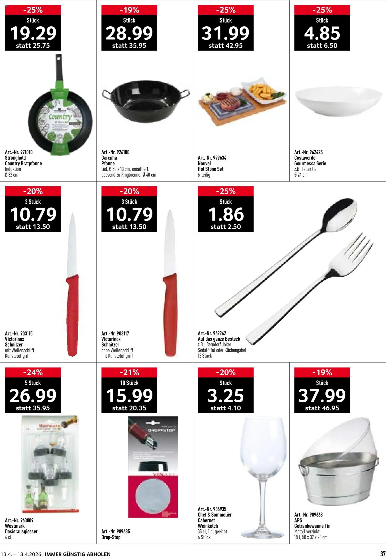 Prodega aktionen – gültig ab 13.04.2026 | Seite: 37