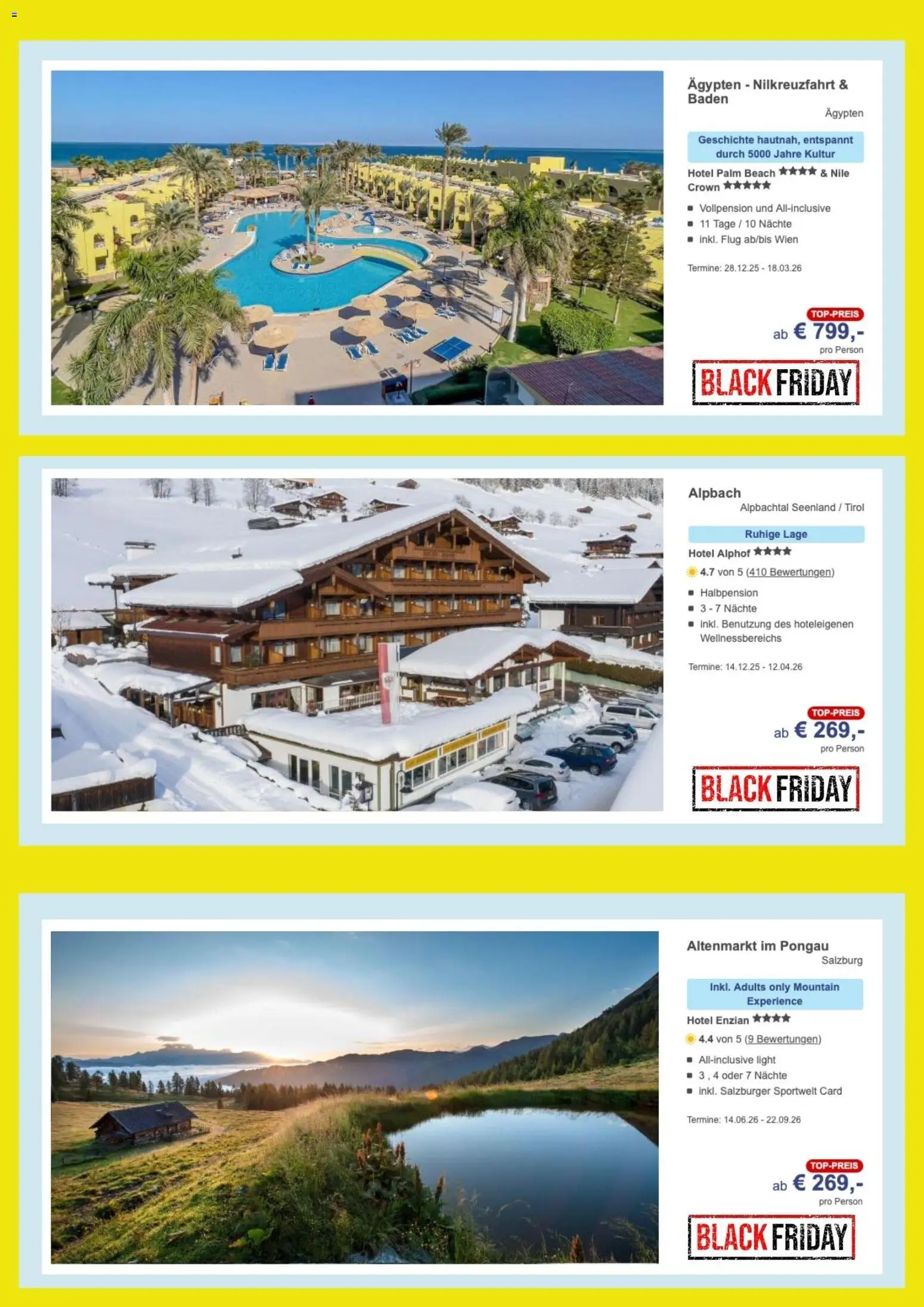 Hofer Reisen - Black Friday gültig ab 24.11.2025 | Seite: 4