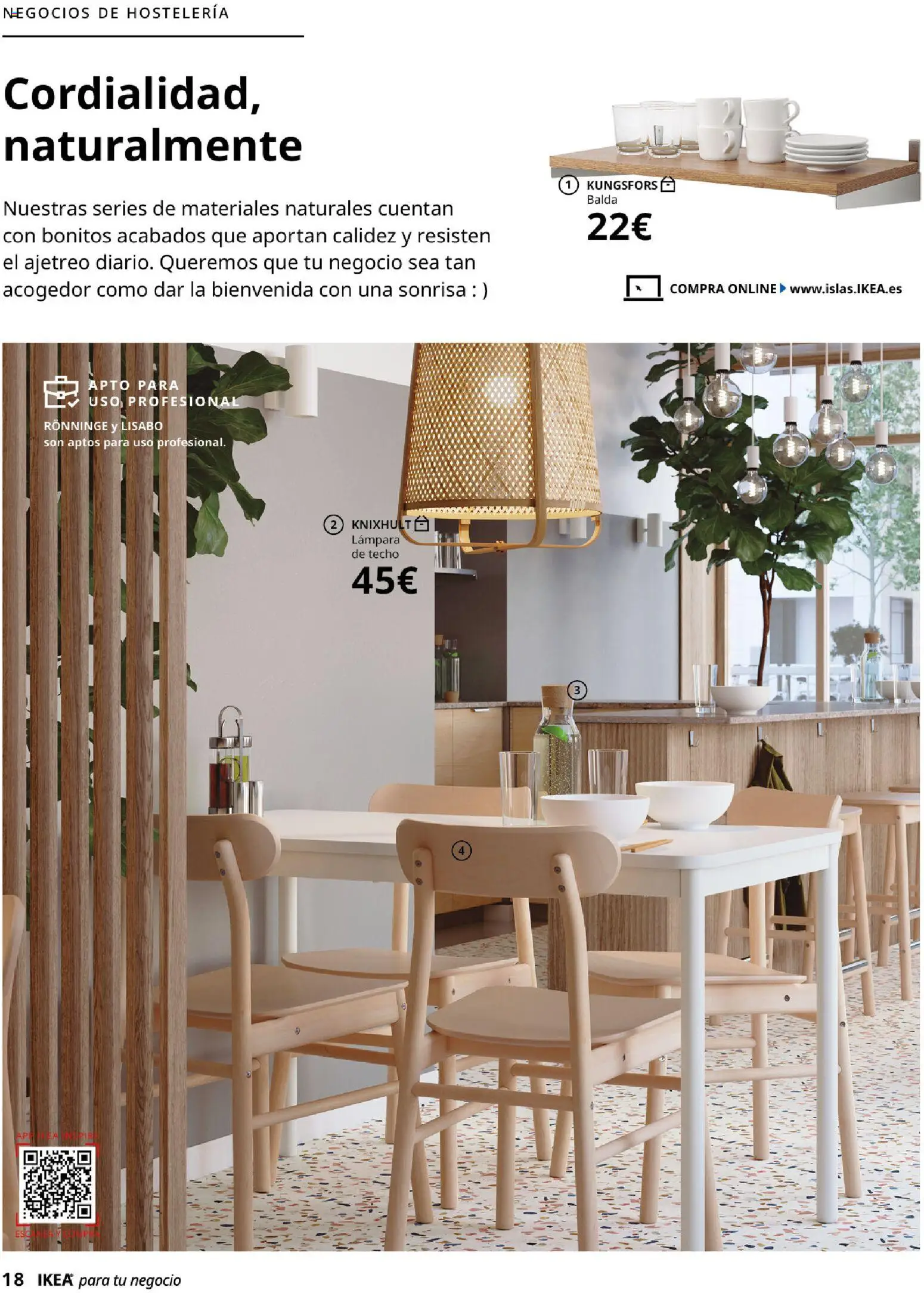 Catálogo IKEA para tu negocio │ válido desde el 02.12.2025 | Página: 18 | Productos: Lámpara de techo, Lámpara