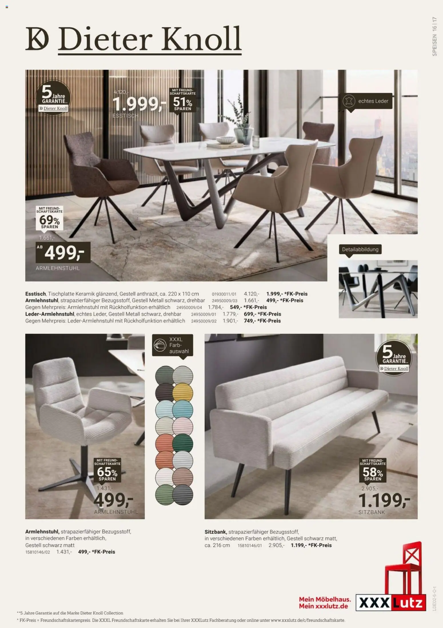 XXXL Lutz Dieter Knoll Spezial – gültig ab 15.02.2026 | Seite: 17