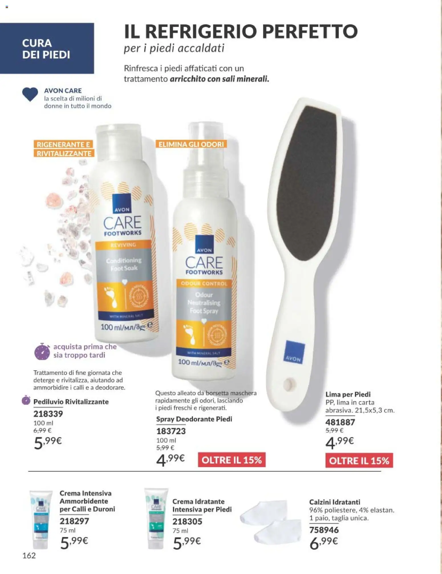 Volantino Avon del 01.04.2026 | Pagina: 162 | Prodotti: Maschera, Ammorbidente, Lima, Borsetta