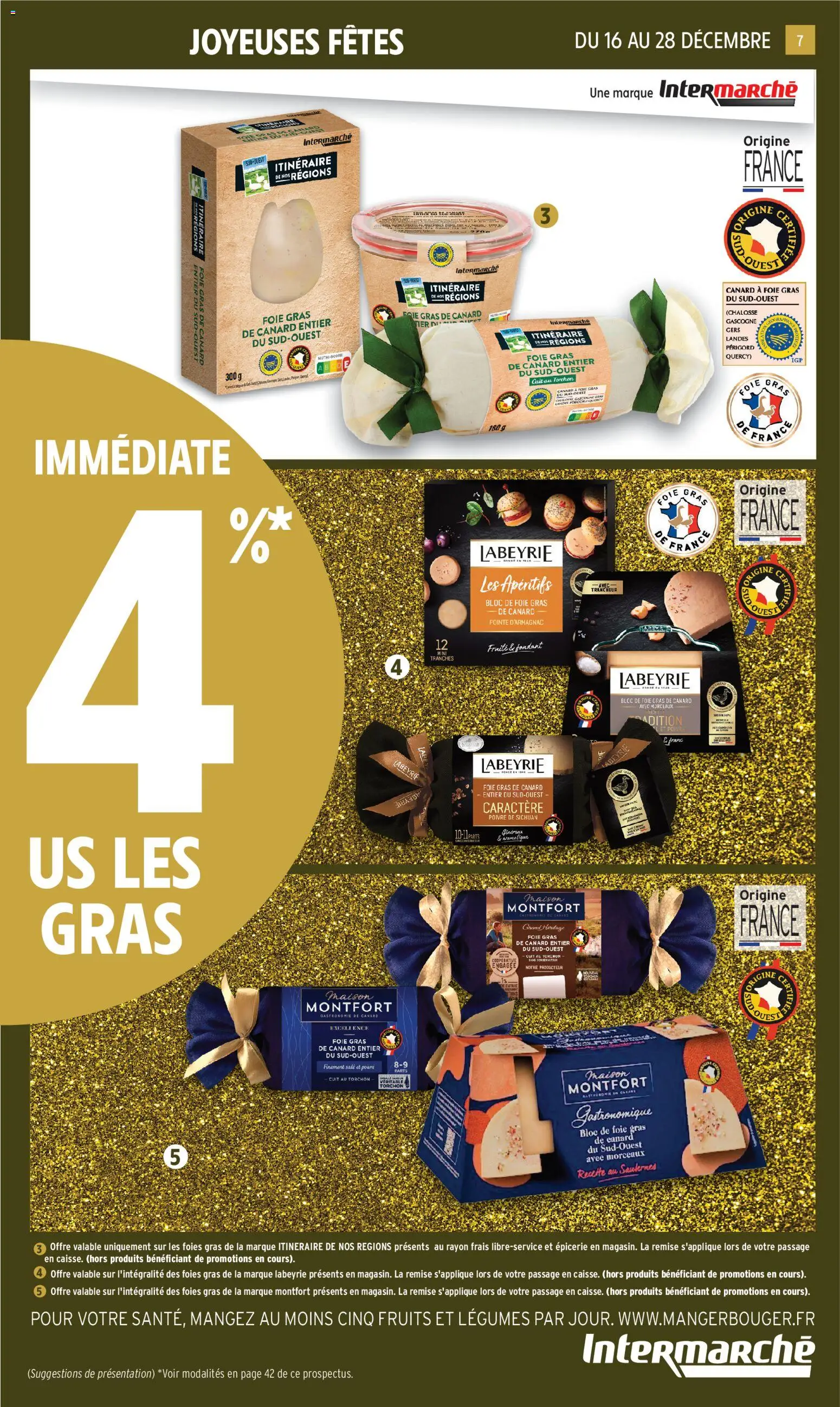 {H1} | Page: 7 | Produits: Labeyrie foie gras, Foie Gras de Canard, Torchon, Gras de canard entier
