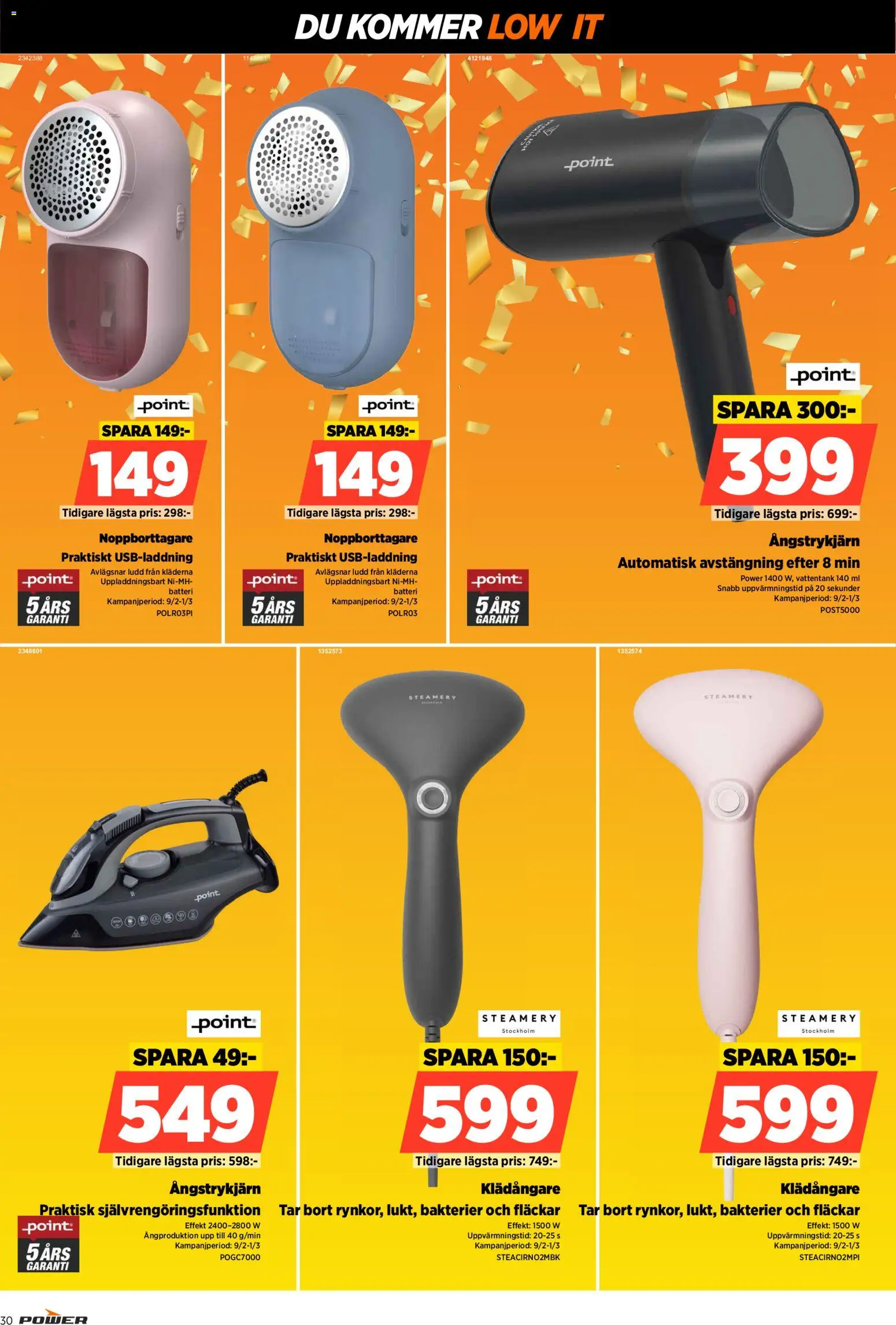 Power reklamblad aktuell från 09.02.2026 | Sida: 30