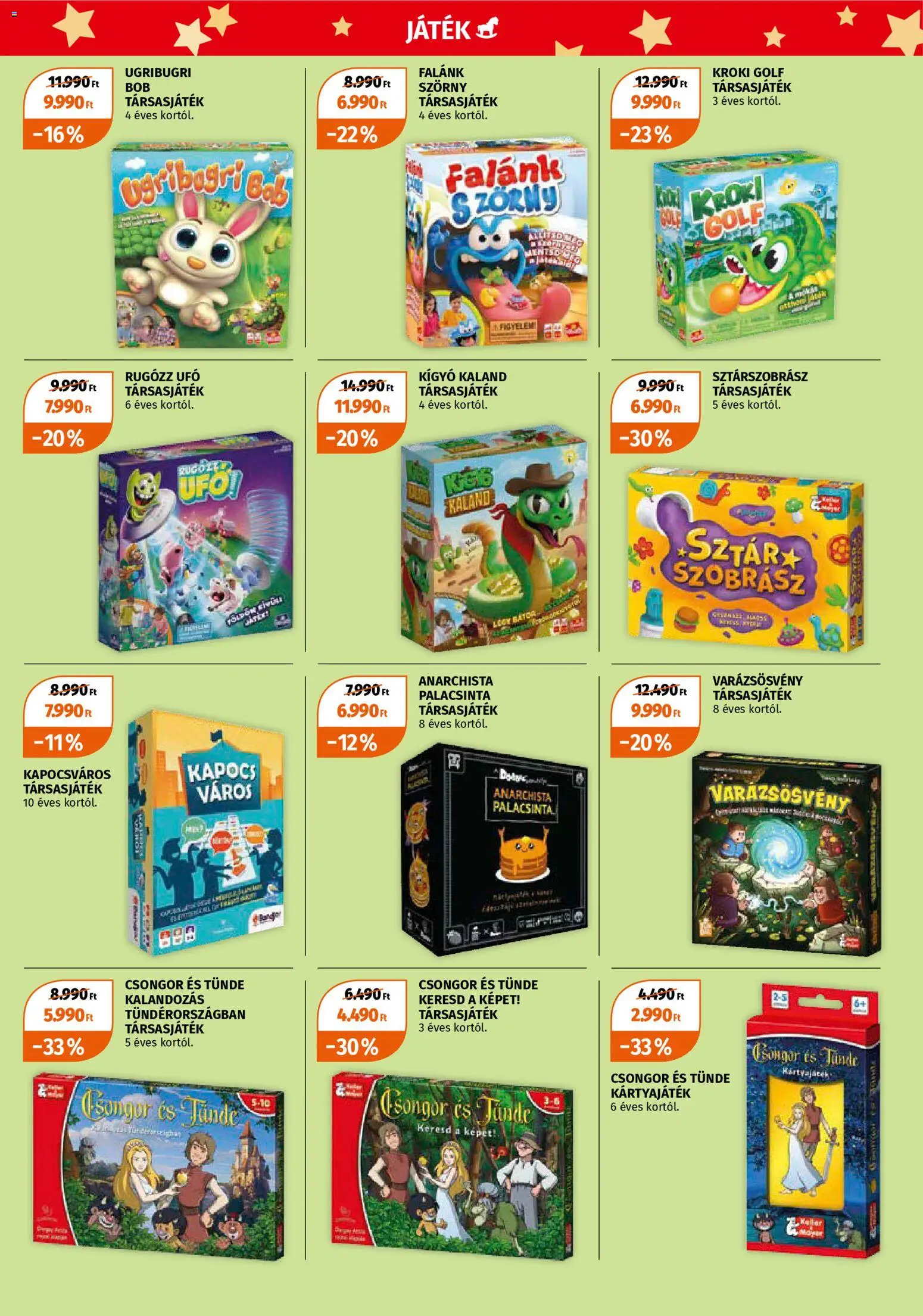 Müller akciós ujság - amely érvényes a következő dátumtól: 15.12.2025 | Oldal: 11 | Termékek: Játék, Társasjáték