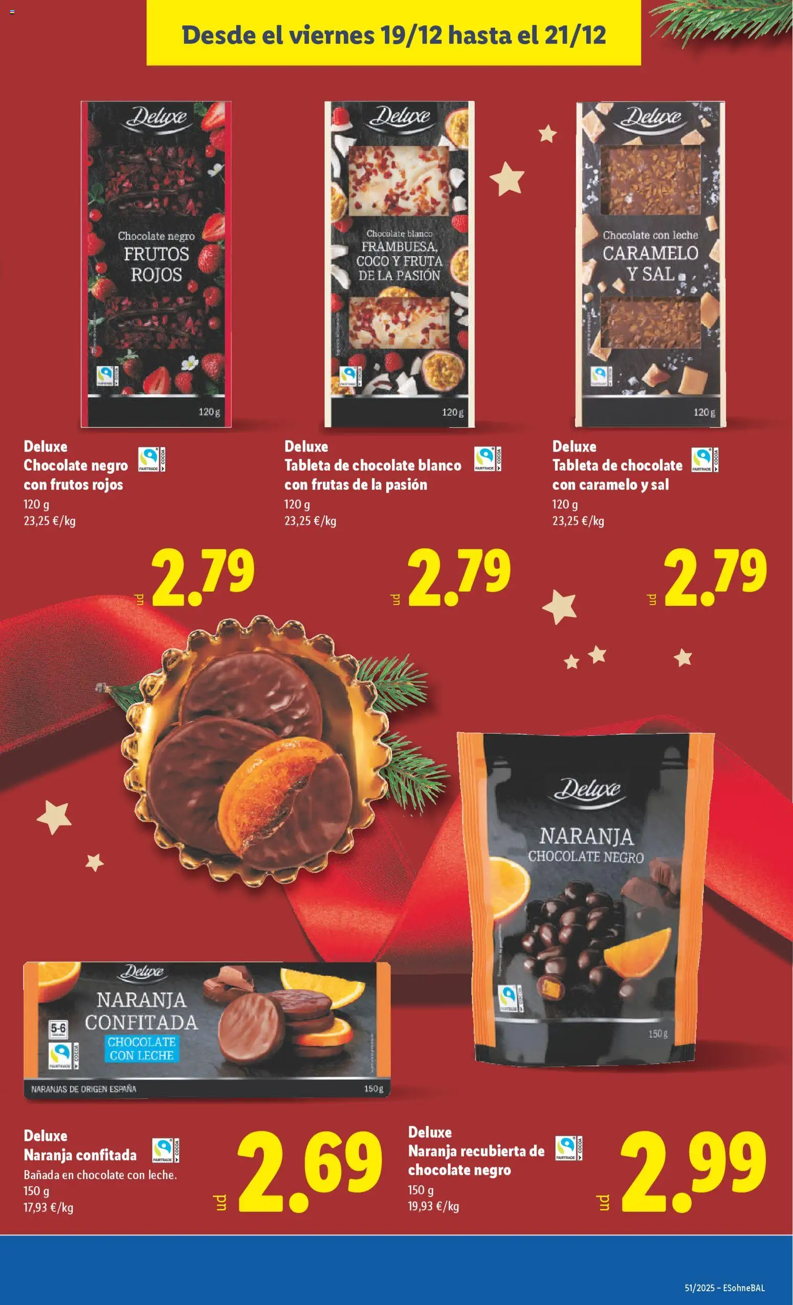 Lidl folleto │ válido desde el 15.12.2025 | Página: 45 | Productos: Leche, Naranjas, Τυρόπιτα, Chocolate con leche