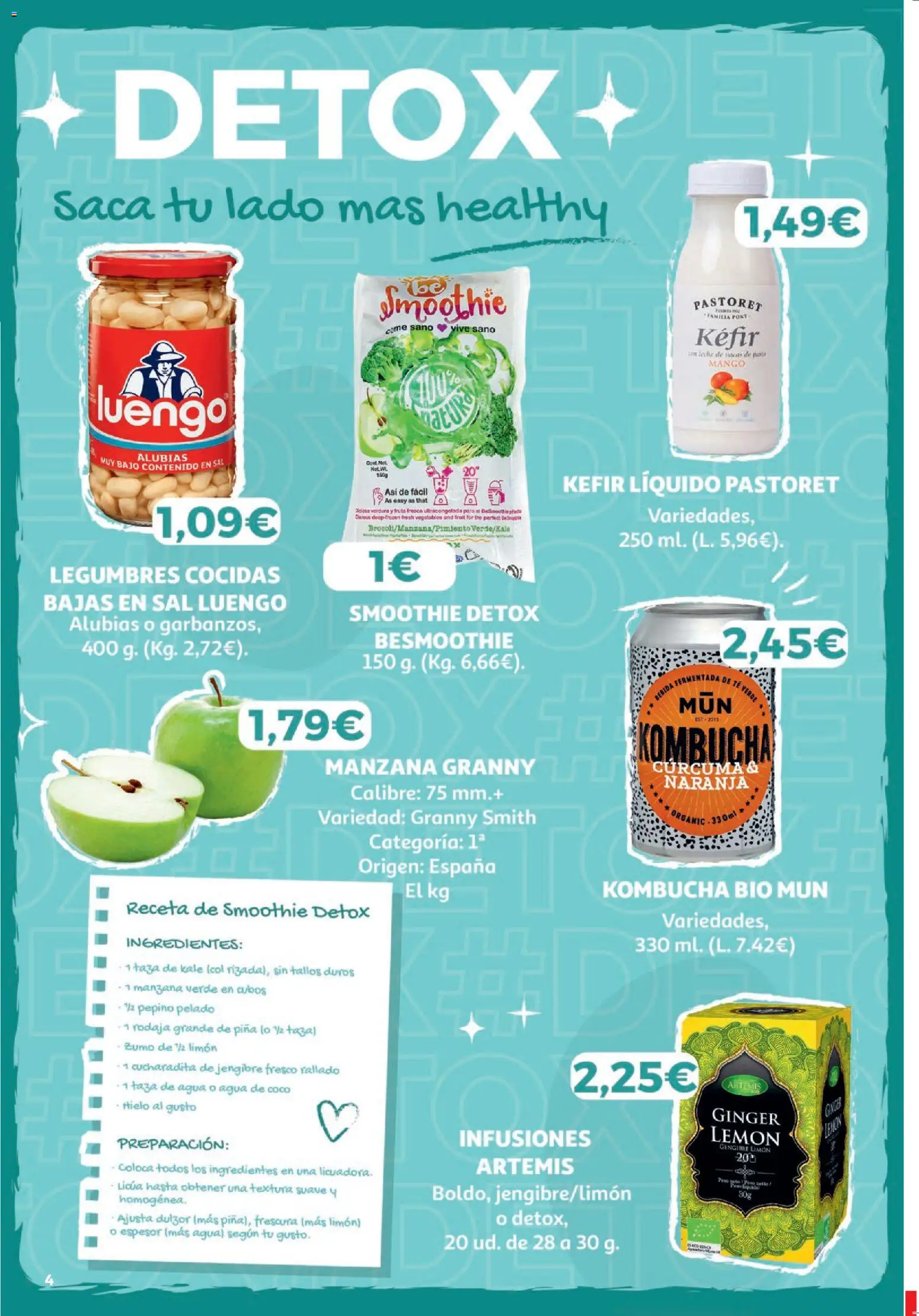 Alcampo - HP Unico │ válido desde el 29.12.2025 | Página: 4 | Productos: Κρεμάστρα, Ηλεκτρονικα ειδη, Τυρόπιτα, Manzana