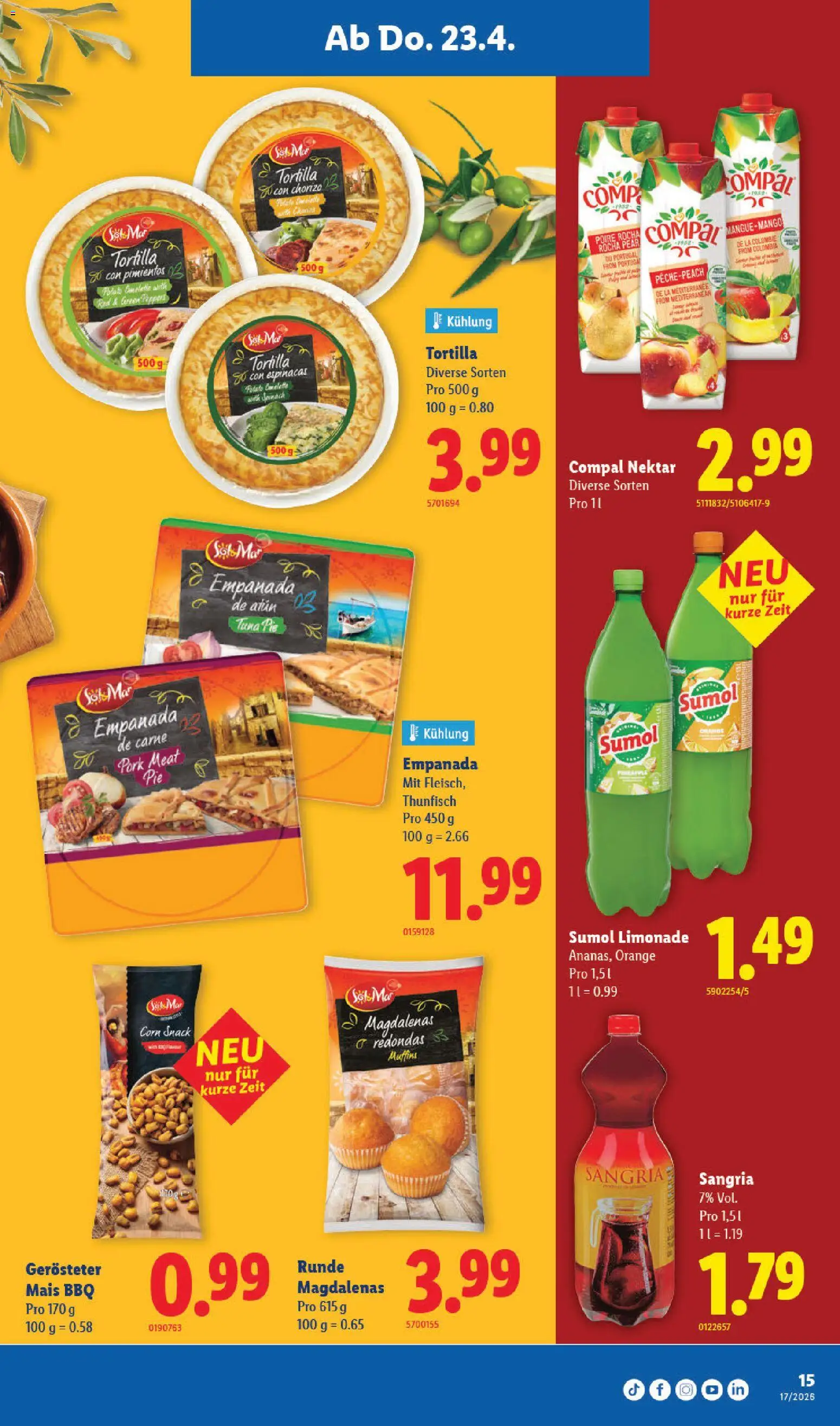 Lidl aktionen – gültig ab 23.04.2026 | Seite: 15