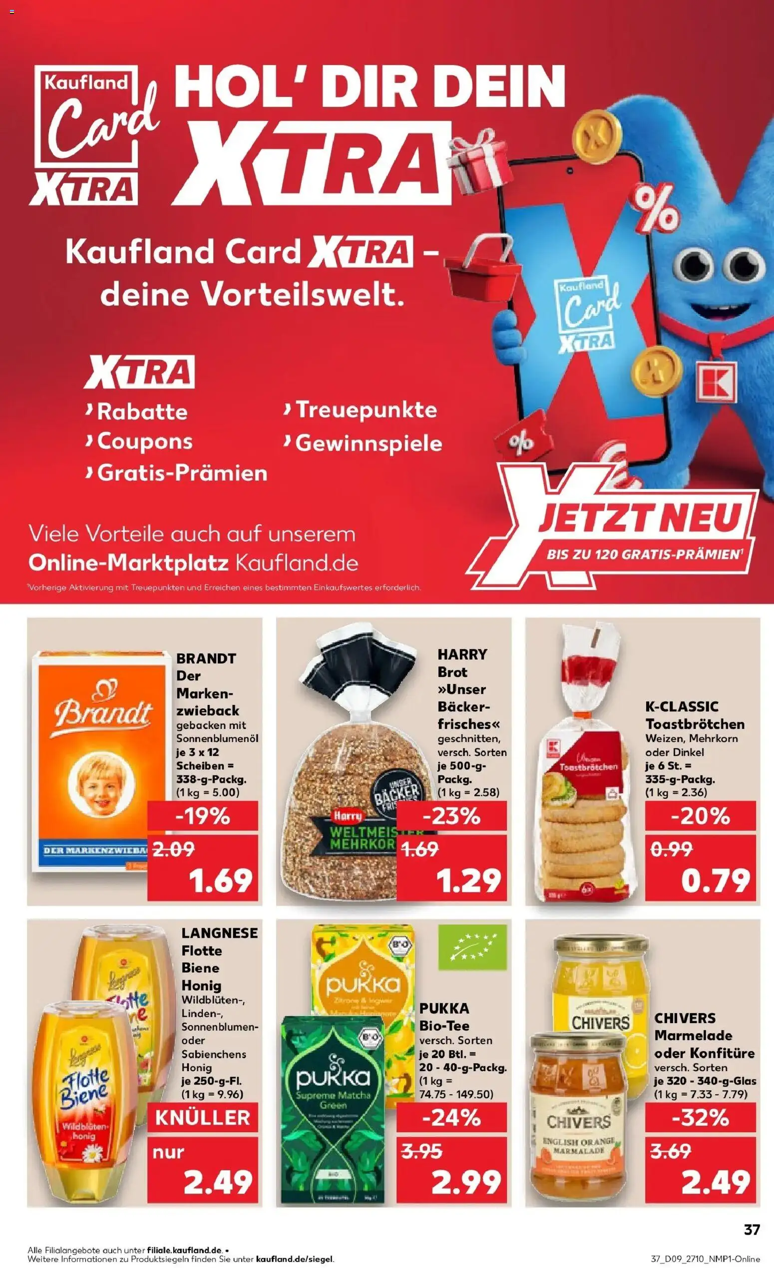 Kaufland prospekt Taucha	 – gültig ab 26.02.2026 | Seite: 37 | Produkte: Langnese, Sonnenblumenol, Brot
