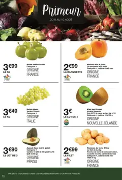  | Page: 10 | Produits: Avocat, Pomme, Kiwi, Pommes de terre