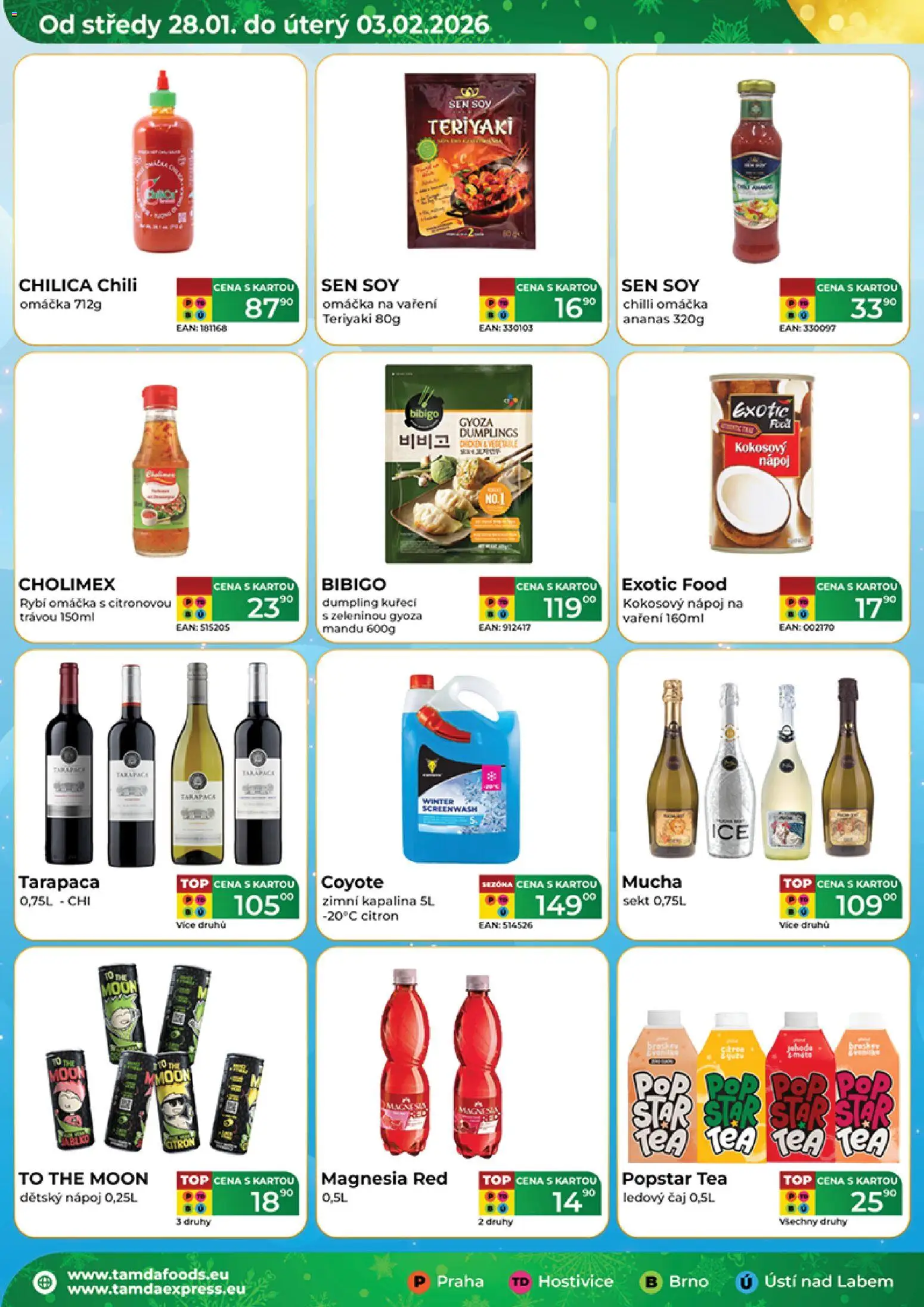 Tamda Foods leták od 28.01.2026 | Strana: 4 | Produkty: Tarapaca, Ananas, Gyoza, Citron