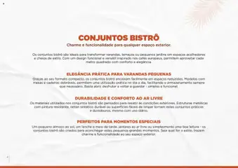 Pré-visualização Espaço Casa folheto Ar Livre 2026 válido de 07.03.2026 | Página: 4 | Produtos: Cadeiras