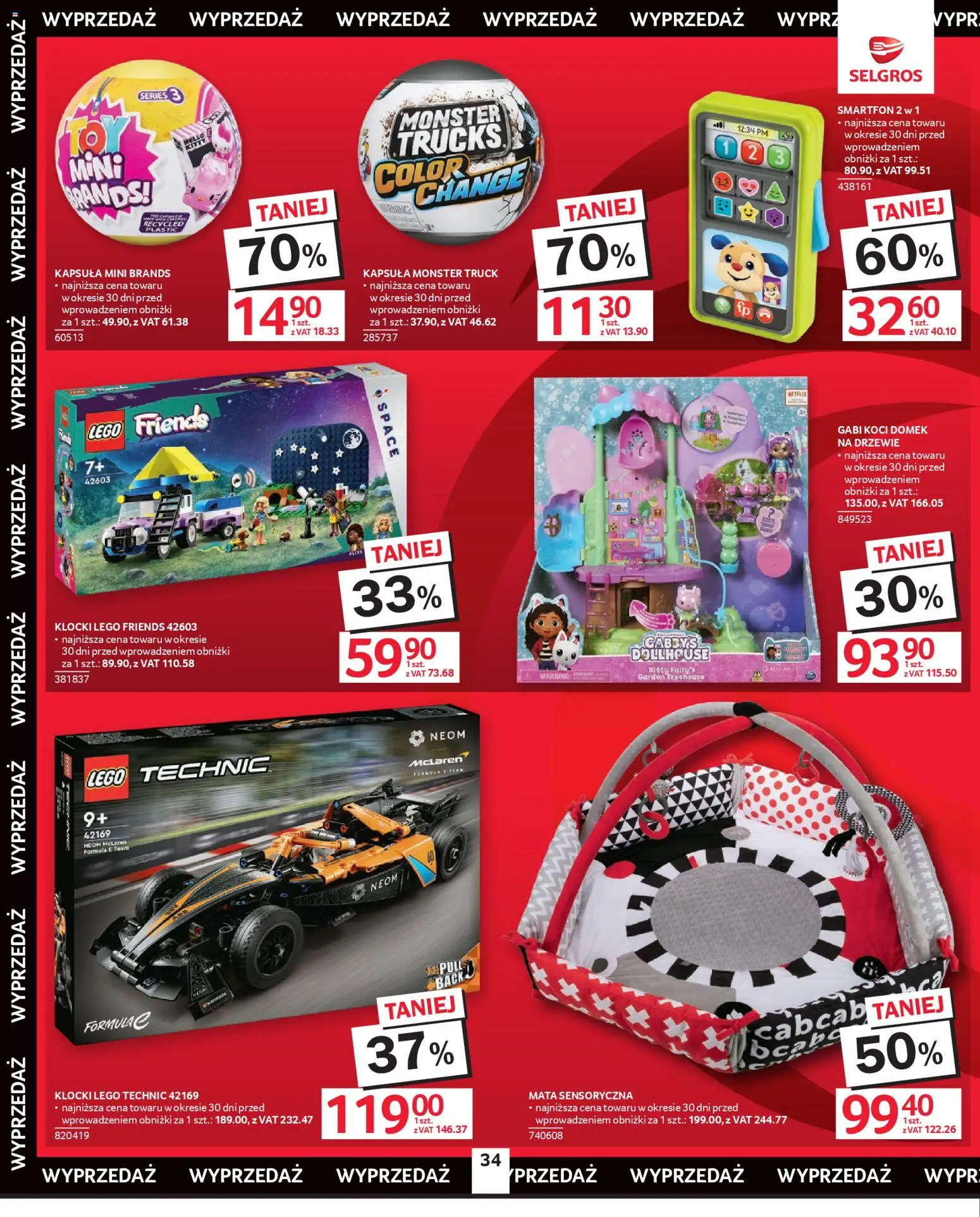 Selgros cash&carry - Oferta Przemysłowa od 09.04.2026 | Strona: 36 | Produkty: Smartfon, Lego, Klocki Lego