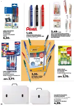 Volantino Ipercoop del 16.07.2025 | Pagina: 28 | Prodotti: Penne, Valigetta, Correttore
