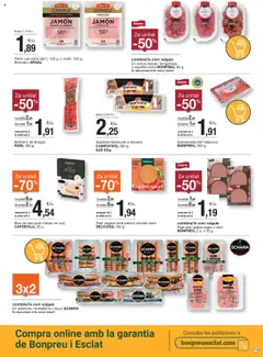 Bonpreu folleto │ válido desde el 09.09.2025 | Página: 13 | Productos: Jamón, Paté, Horno, Mortadela