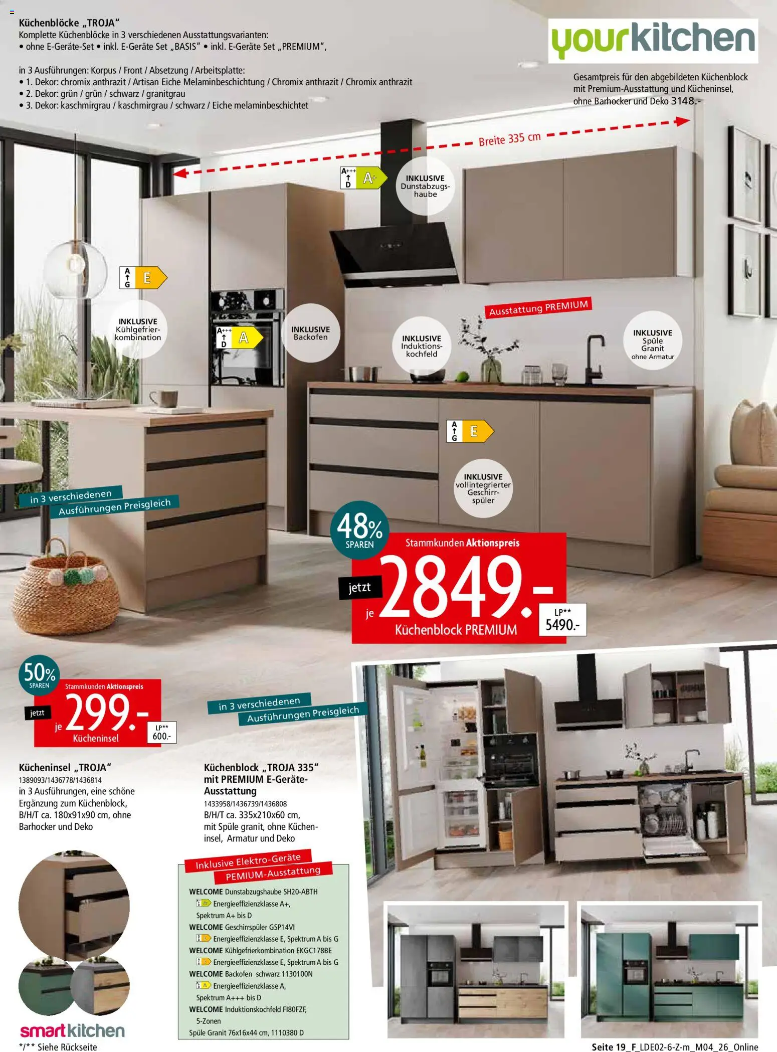 Zurbrüggen Prospekt 	 – gültig ab 22.02.2026 | Seite: 49 | Produkte: Geschirrspüler, Kochfeld, Armatur, Kuchen