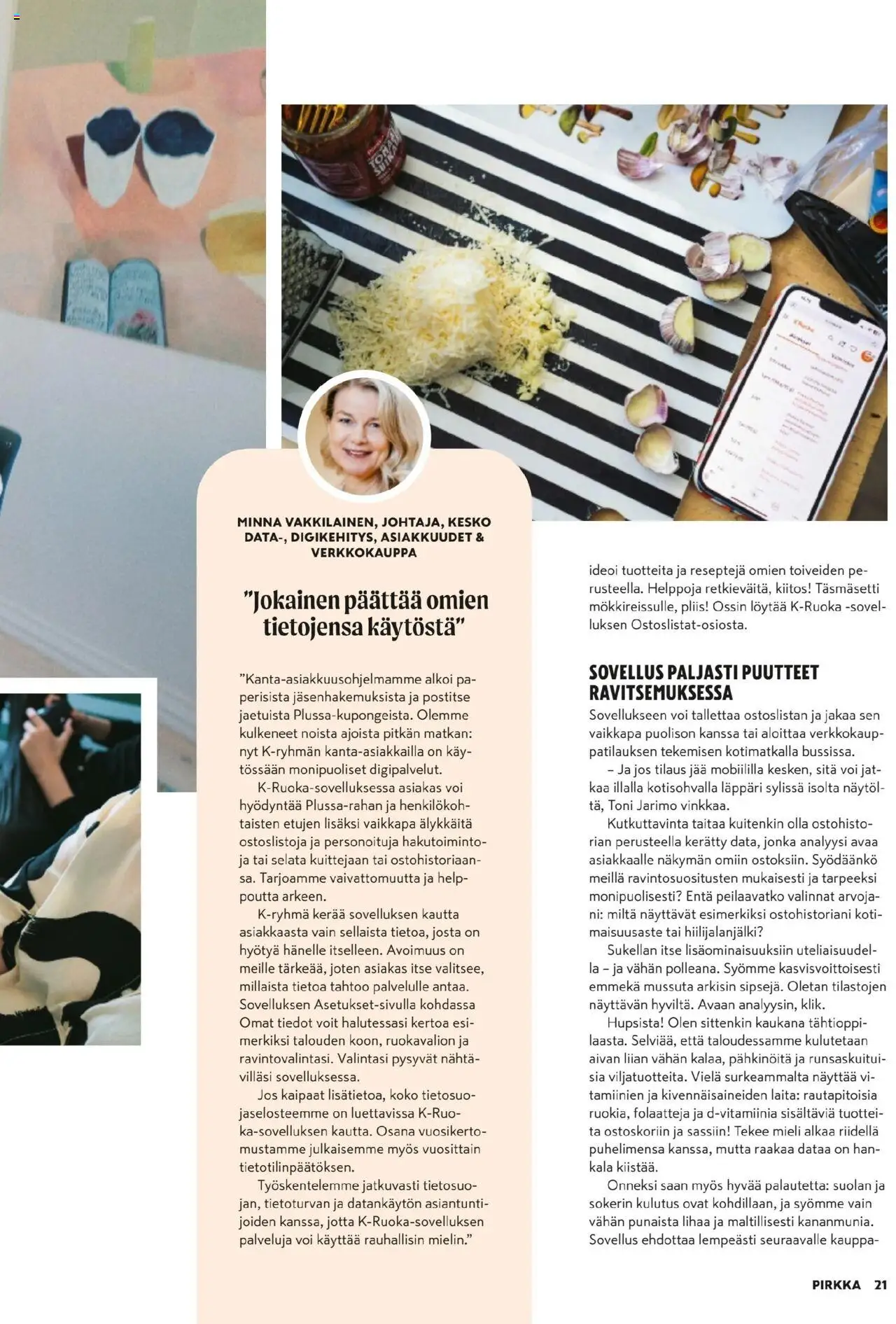 K-Supermarket - Pirkka – voimassa 01.10.2025 alkaen | Sivu: 21 | Tuotteet: Voi, Kala, Läppäri