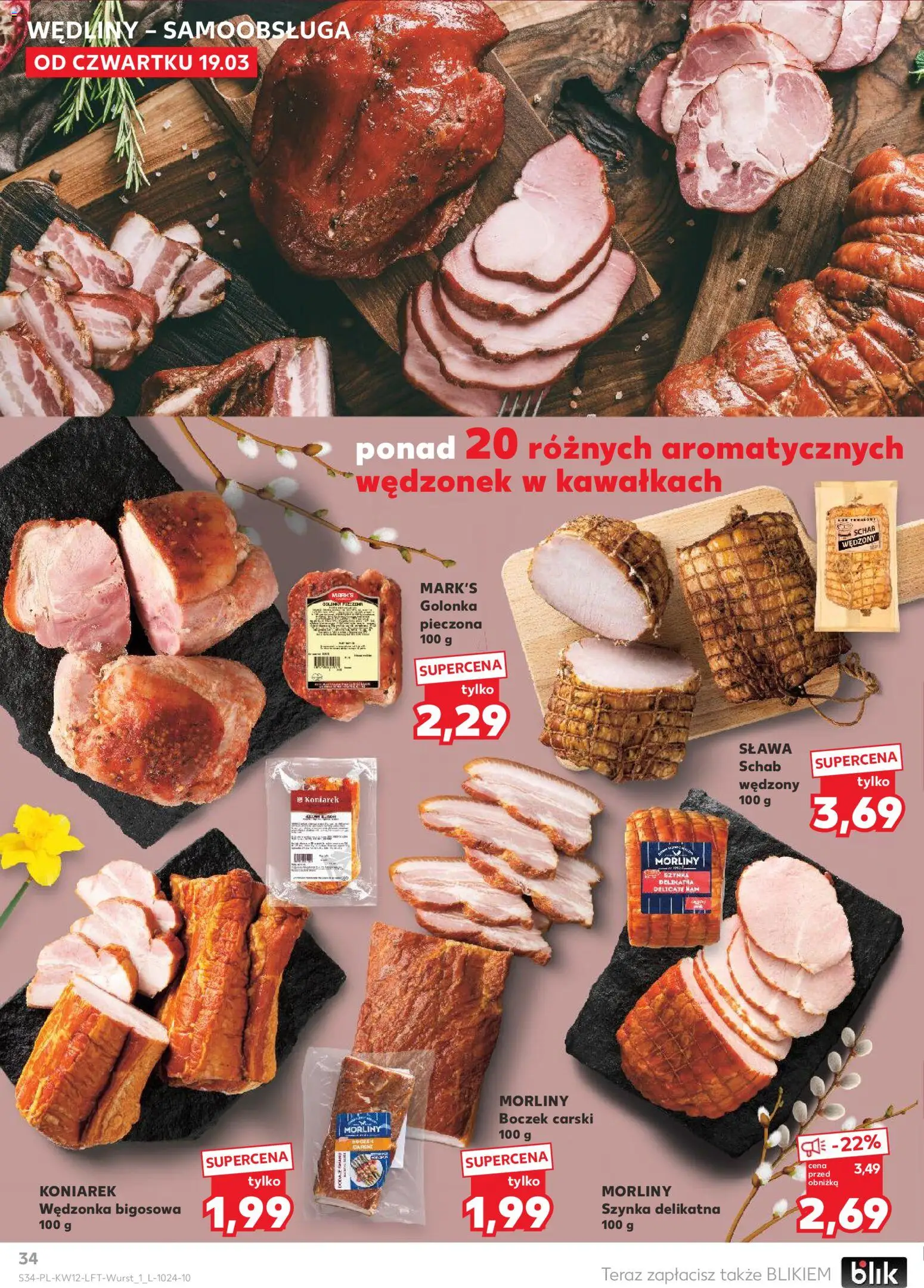 Kaufland Polsko leták od 19.03.2026 💥 Nenechte si ujít TOP nabídky! ⭐ | Ceská republika