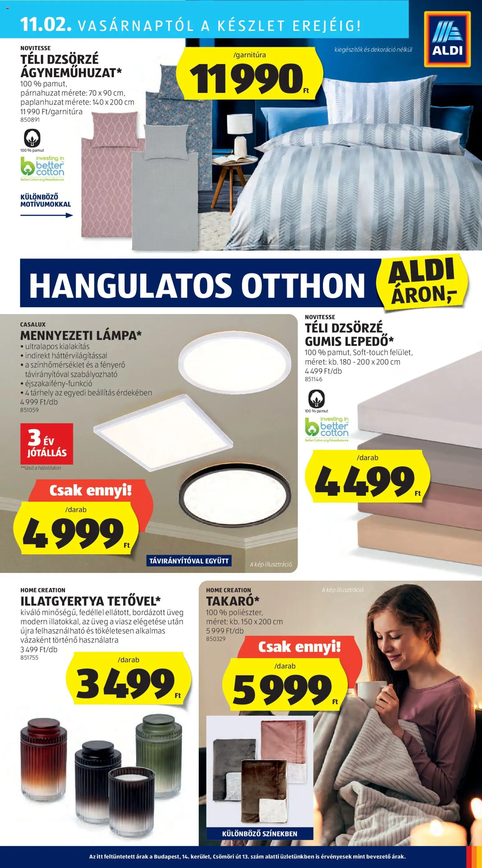 Aldi akciós ujság - amely érvényes a következő dátumtól: 30.10.2025 | Oldal: 45 | Termékek: Párnahuzat, Illatgyertya, Dekoráció