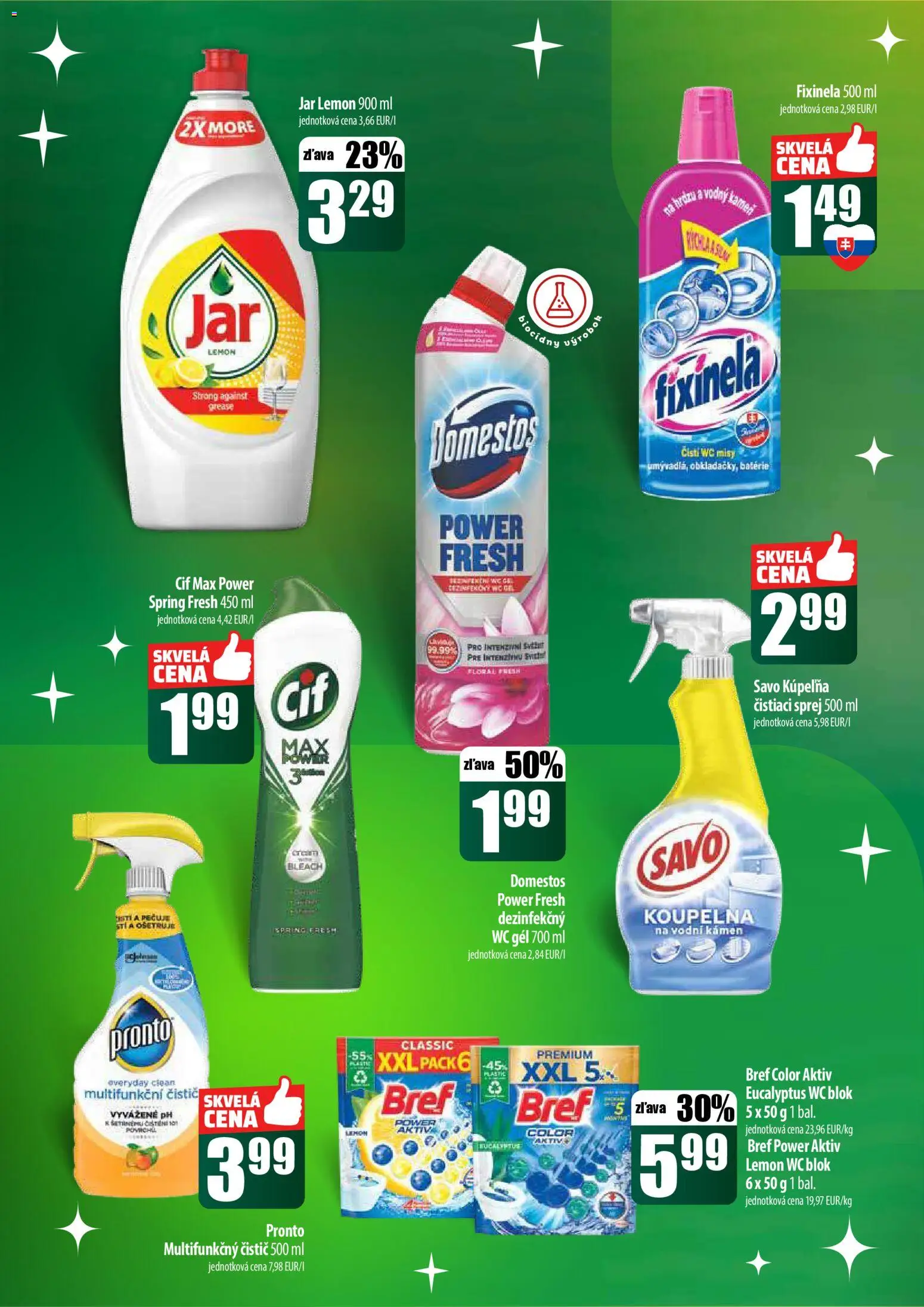 Nové COOP Jednota akcie – leták je platný od 22.12.2025 | Strana: 55 | Produkty: Kúpelňa, Wc, Cif, Jar