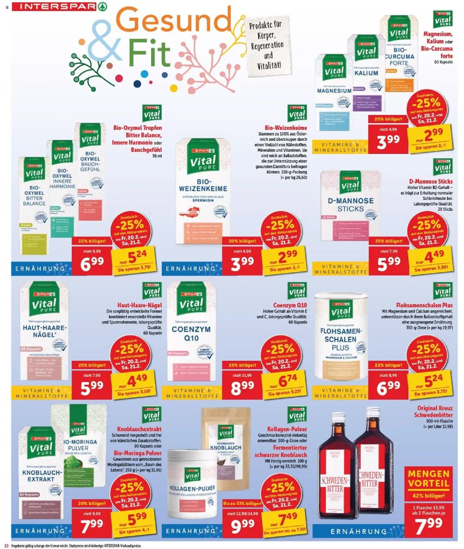 Interspar Flugblatt - Burgenland Sued gültig ab 19.02.2026 | Seite: 11 | Produkte: Knoblauch