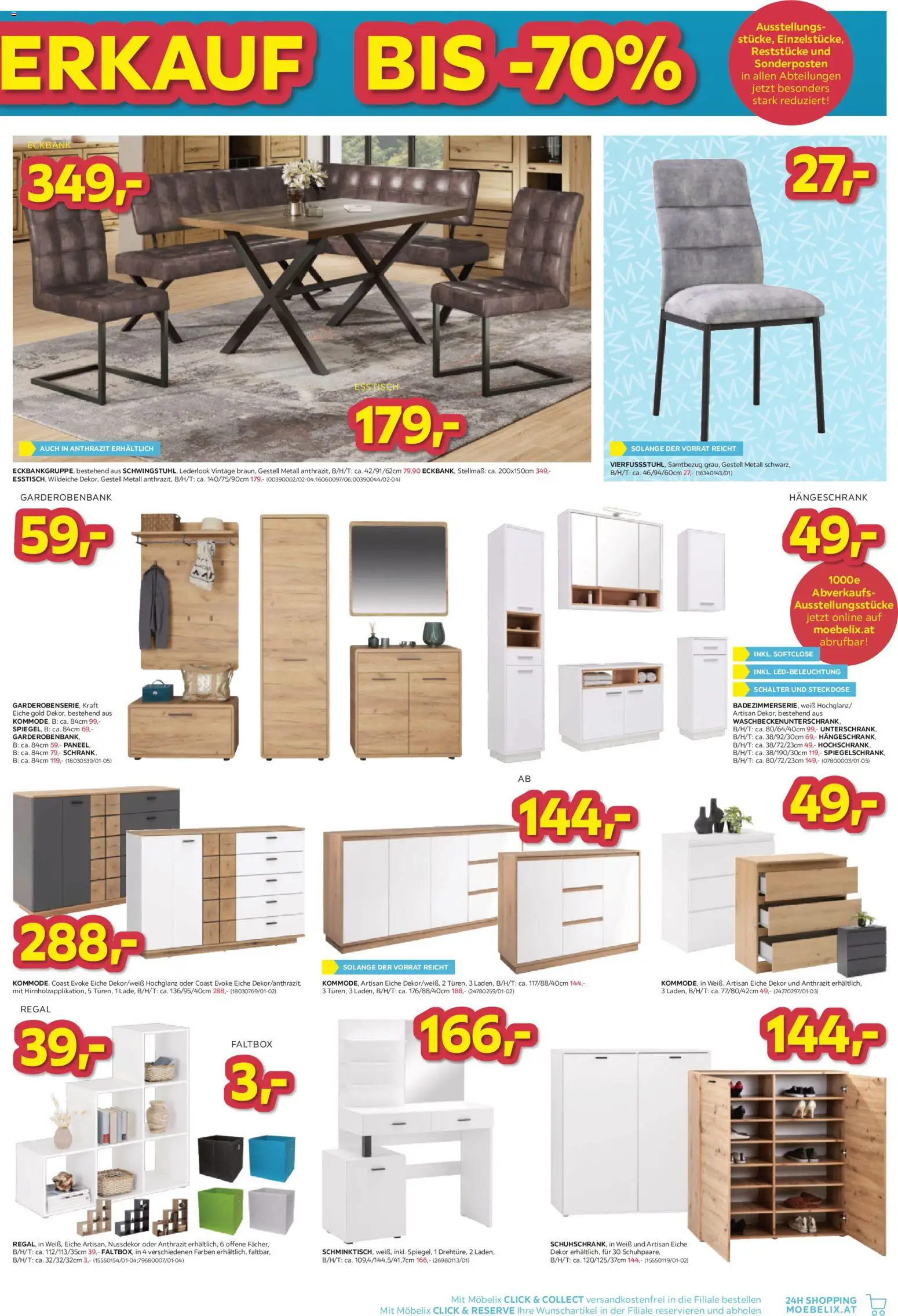 Möbelix Angebote gültig ab 22.12.2025 | Seite: 3 | Produkte: Regal, Steckdose, Schrank