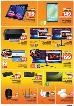 Power-mainoslehti voimassa 27.04.2026 alkaen | Sivu: 18 | Tuotteet: Tabletti, Näyttö, Tulostin, Näppäimistö