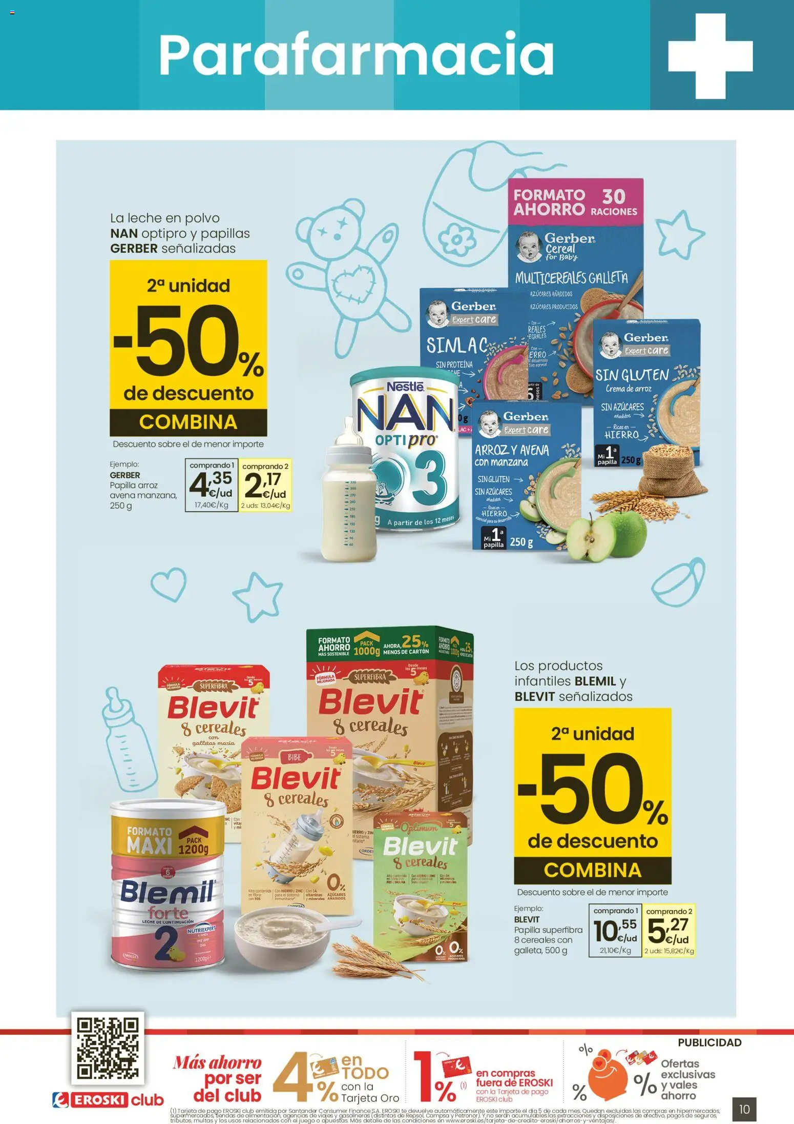 Eroski - Oh Qué peke │ válido desde el 29.01.2026 | Página: 10 | Productos: Leche, Arroz, Manzana, Crema