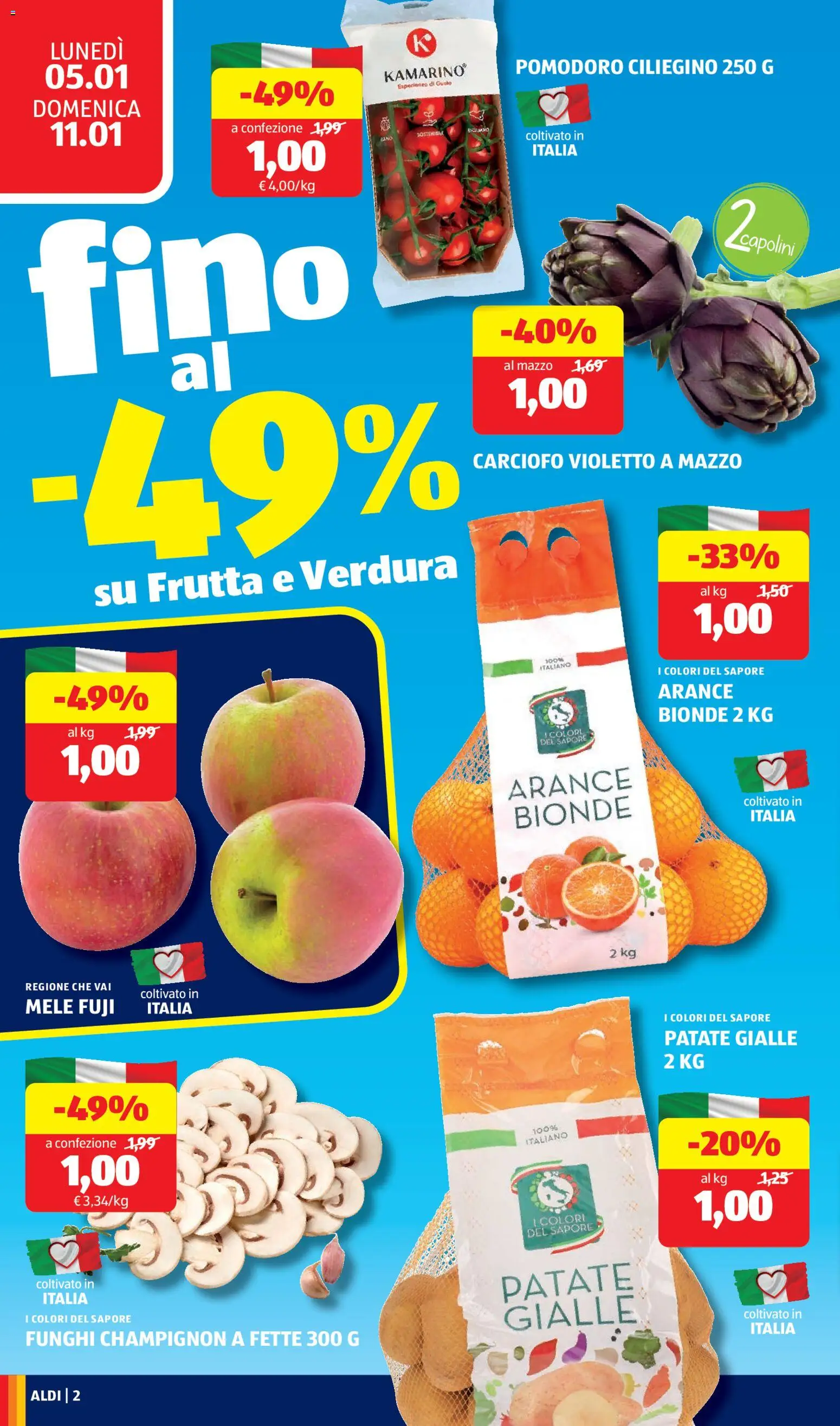 Volantino Aldi del 05.01.2026 | Pagina: 2