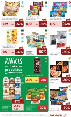 Rimi leidinys│galioja nuo 12.08.2025 | Puslapis: 17 | Prekių: Ledai, Plombyras, Pica