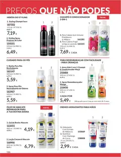 Avon Kids 2-em-1 Champô & Condicionador Maçã, 200 ml │ válido de 01.08.2025 | Página: 186 | Produtos: Gel de banho, Banho, Maça, Abacate