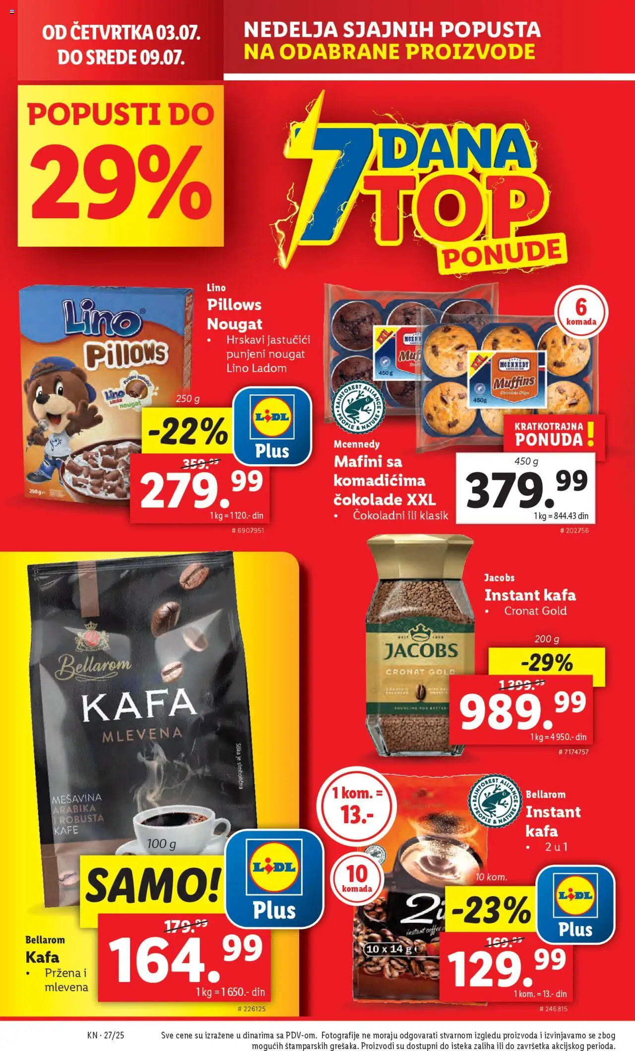 Lidl katalog - važi od 03.07.2025 | Strana: 24 | Proizvode: Instant kafa, Kafa