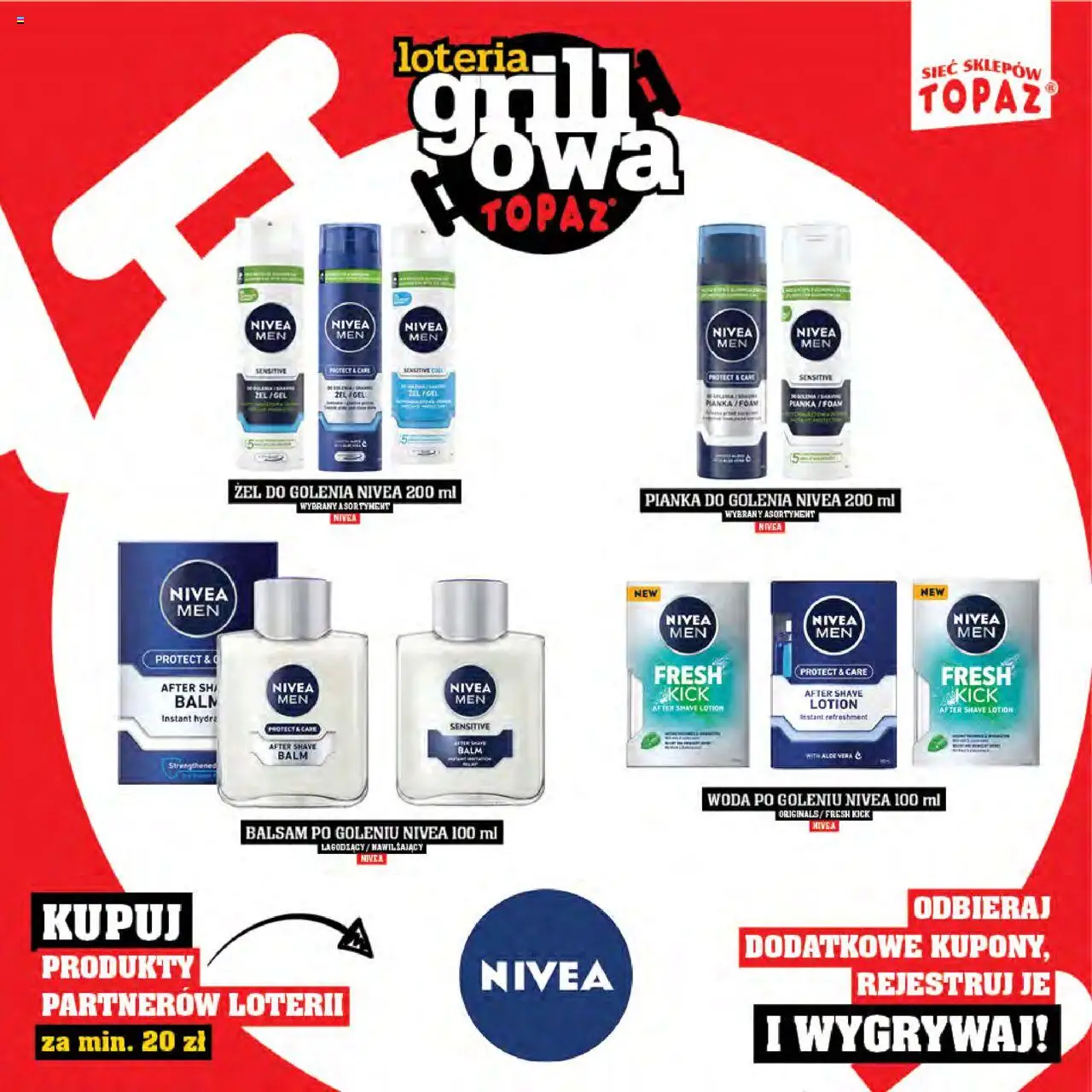 Topaz Gazetka - Katalog produktów Loteria Grillowa od 25.04.2025 | Strona: 81 | Produkty: Płyn do demakijażu, Body, Płyn do demakijażu oczu