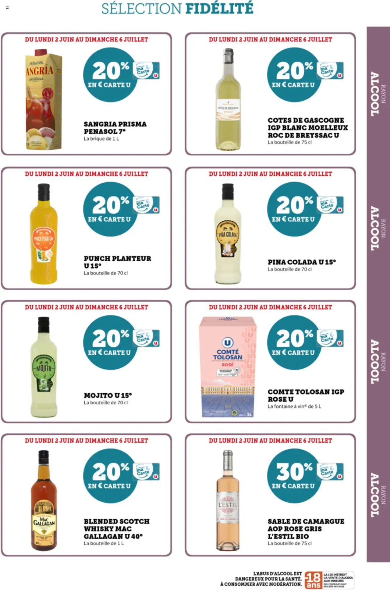  | Page: 25 | Produits: Whisky, Alcool, Sangria, Vin