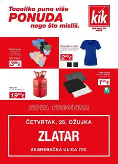 Kik - KiK katalog do 24.03.2026 - Pregled kataloga iz trgovine Kik, vrijedi od 21.03.2026