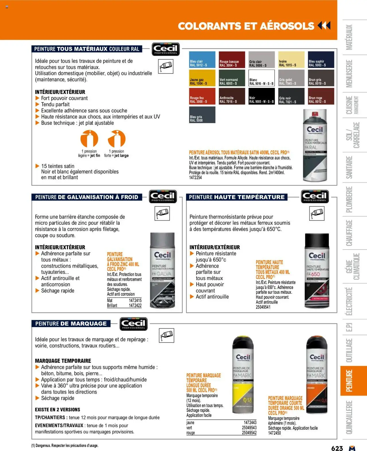  | Page: 623 | Produits: Orange
